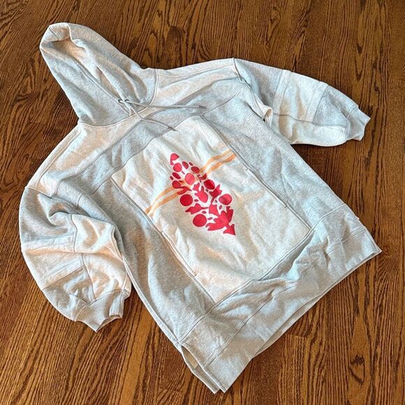 FREE PEOPLE Triple Threat Longline Hoodie - Picture 5 of 8